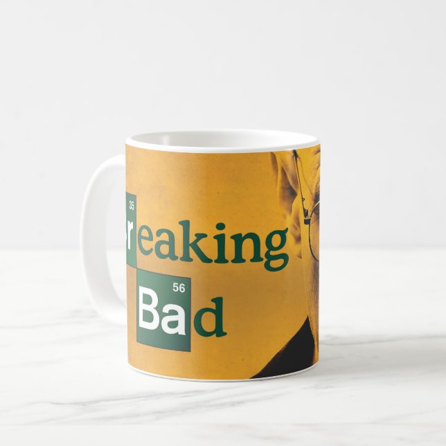 Taza De Café Breaking Bad: O olhar intenso de Heisenberg (Anverso izquierdo)