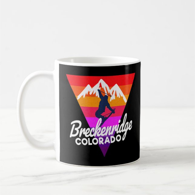 Taza De Café Breckenridge Ski Jump Disco Nights Breckenridge Co (Izquierda)