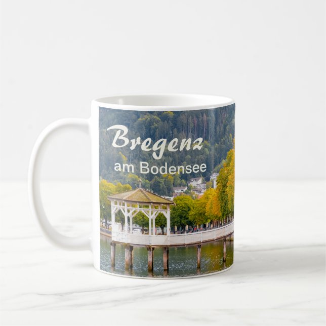 Taza De Café Bregenz am Bodensee Photo Mug (Izquierda)