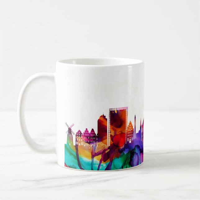 Taza De Café Bremen Skyline (Izquierda)