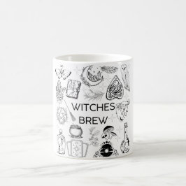 Taza De Café Breve de brujas 