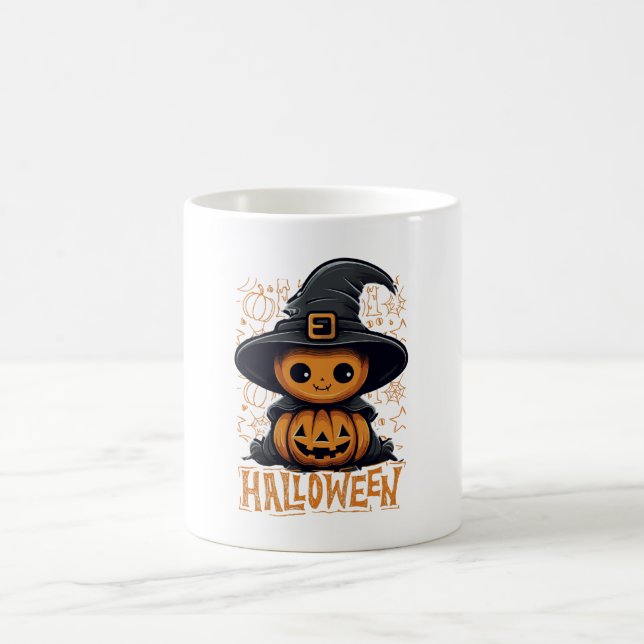 Taza De Café Brew de bruja - Mug de Halloween (Centro)