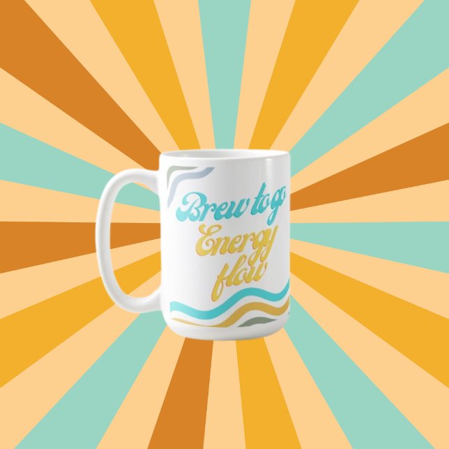 Taza De Café Brew To Go Energy Flow Coffee Classic Mug (Subido por el creador)