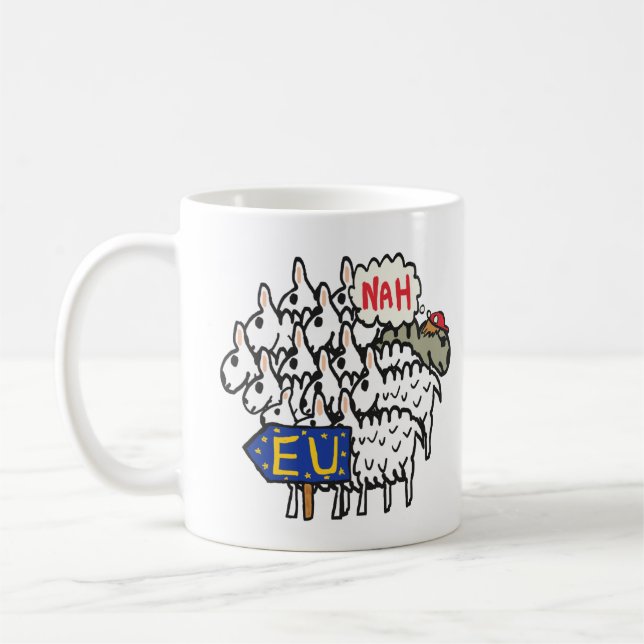 Taza De Café Brexit Anti-UE (Izquierda)