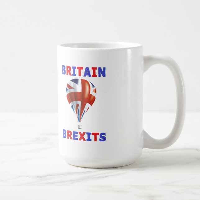 Taza De Café Brexit en Gran Bretaña (Derecha)