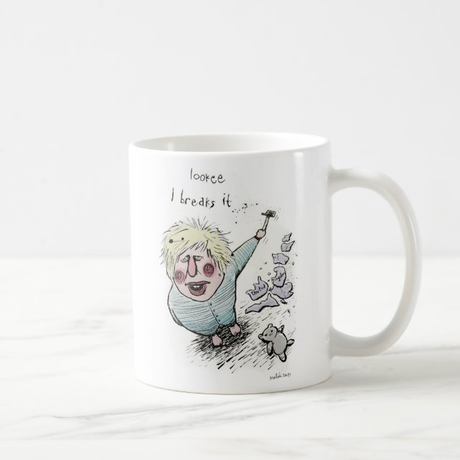 Taza De Café ¿Brexit significa roturas él? (Derecha)