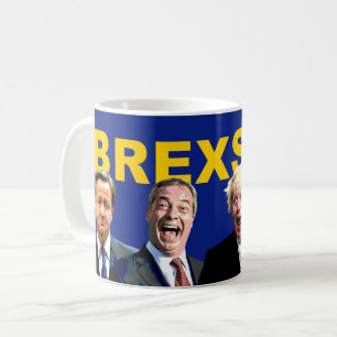 Taza De Café BREXSHIT, mensaje anti divertido del referéndum d