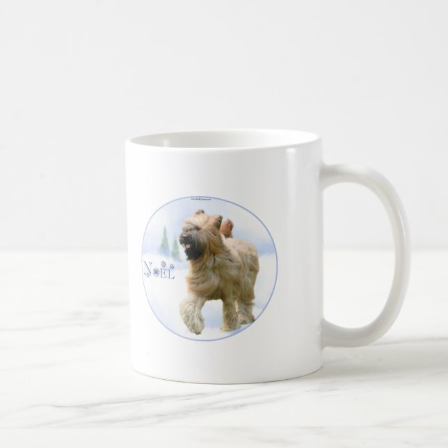Taza De Café Briard Noel (Derecha)