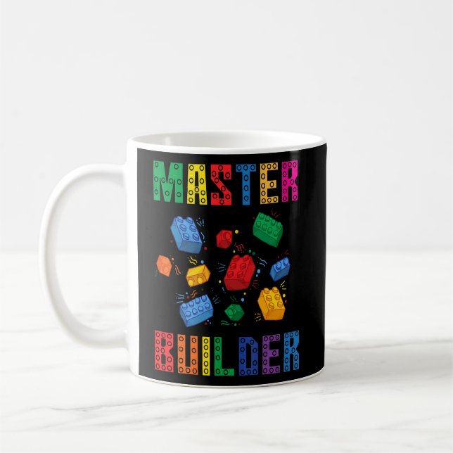 Taza De Café Brick Builder Bloques Master Builder Niños Juguete (Izquierda)