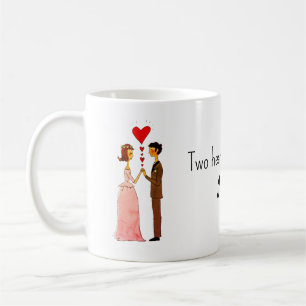 Taza De Café Brida caprichosa y Boda enamorada