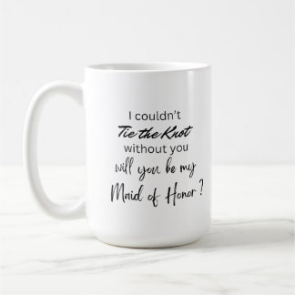 Taza De Café Brida-Maid of Honor Propuesta Mug