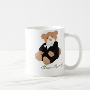 Taza De Café Bride y Groom Bears Mug
