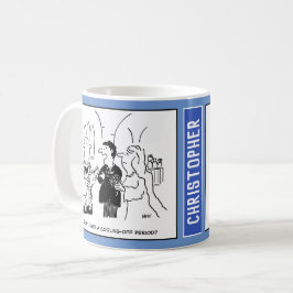 Taza De Café Bridegroom pregunta si tiene un periodo de reflexi