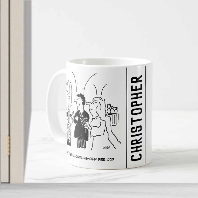 Taza De Café Bridegroom quiere un periodo de reflexión (Subido por el creador)