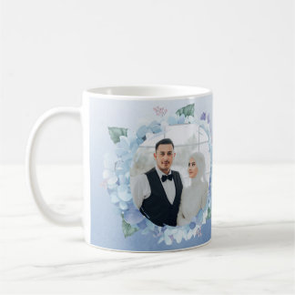 Taza De Café Bridesmaid Proposal Mug Custom Name Floral Design
