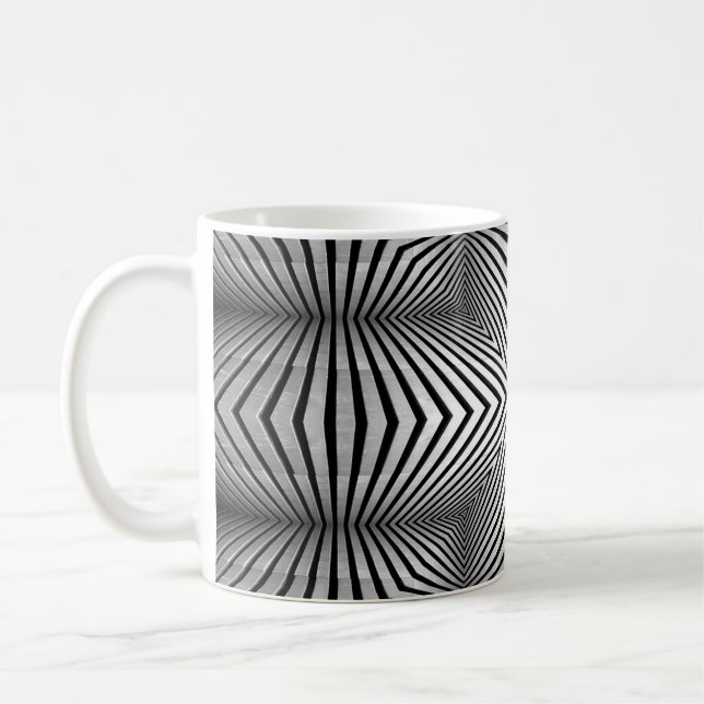 Taza De Café bridget riley mug (Izquierda)