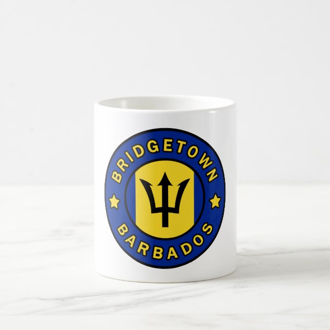 Taza De Café Bridgetown Barbados (Centro)
