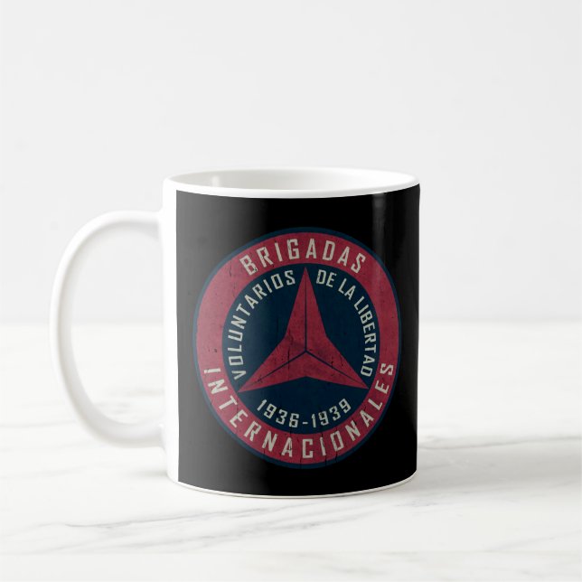 Taza De Café Brigadas Internacionales 1936 - Camiseta 1939 (Izquierda)