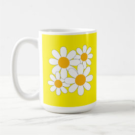 Taza De Café Bright and Bold Daisy