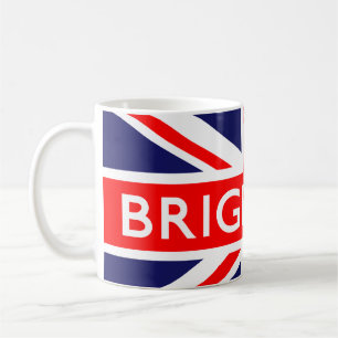 Taza De Café Brighton : Bandera británica