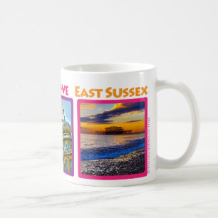 Taza De Café Brighton y levantó 3way