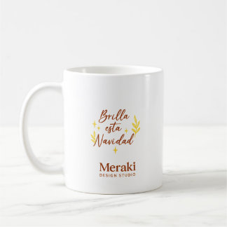 Taza De Café Brilla Esta Navidad | Christmas Mug Design 