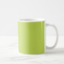 TAZA DE CAFÉ BRILLA LUZ LUMINOSA LÍMITE AMARILLO VERDE BACKG