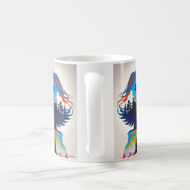 Taza De Café Brillante del TDAH (Mango)