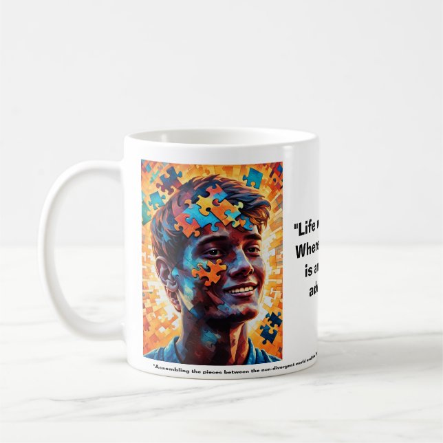 Taza De Café Brillante del TDAH (Izquierda)