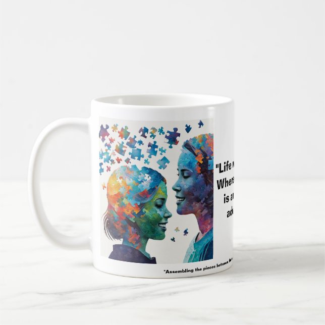 Taza De Café Brillante del TDAH (Izquierda)
