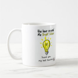 Taza De Café Brillante Futuro Gratitud al Maestro