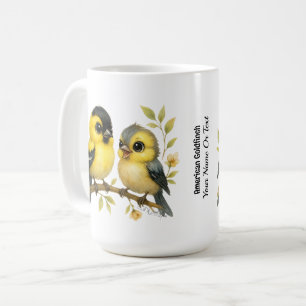 Taza De Café Brillante Goldfinch