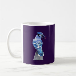 Taza De Café Brillante Jay Azul