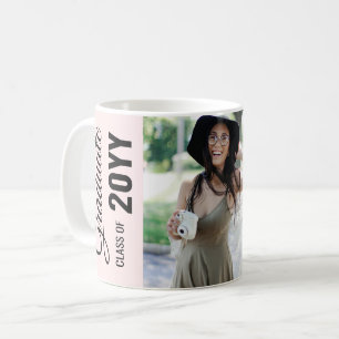 Taza De Café Brillante y moderna fiesta de graduación fotográfi