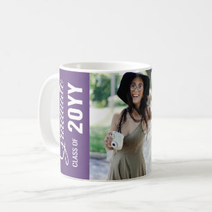 Taza De Café Brillante y moderna fiesta de graduación fotográfi