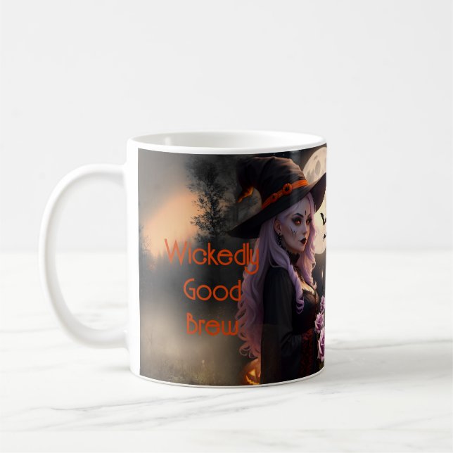 Taza De Café Brillantes de las brujas de la buena coyuntura (Izquierda)