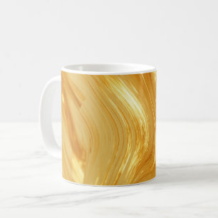 Taza De Café Brillo de color dorado