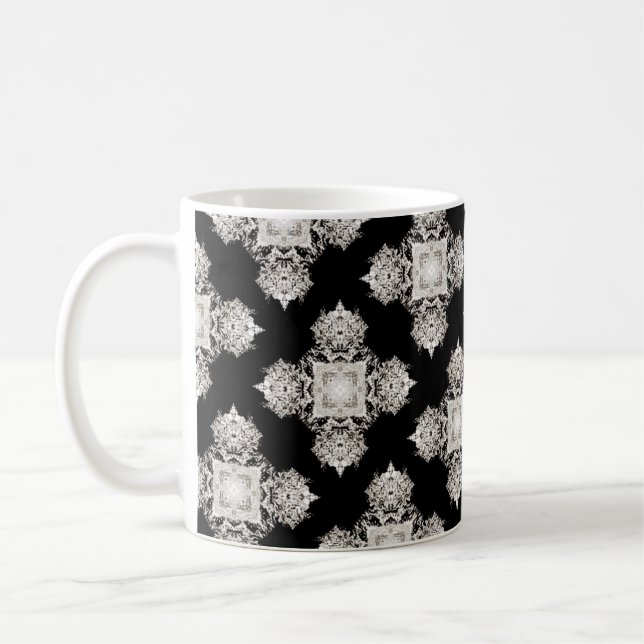 Taza De Café Brillo de diamante en las sombras gris (Izquierda)
