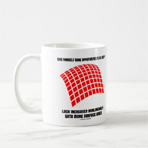 Taza De Café Brinde Oportunidades De Luck Surface Area Math