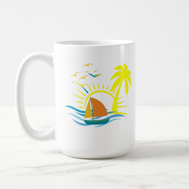 Taza De Café Brisa de navegación (Izquierda)