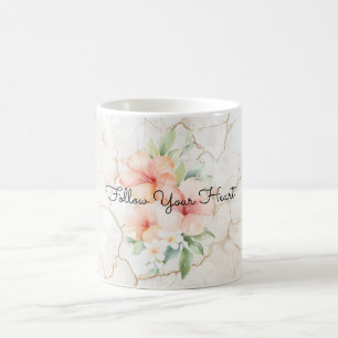 Taza De Café Brisa de Verano Rubor Hibisco Melocotón