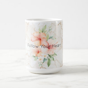 Taza De Café Brisa de Verano Rubor Hibisco Melocotón