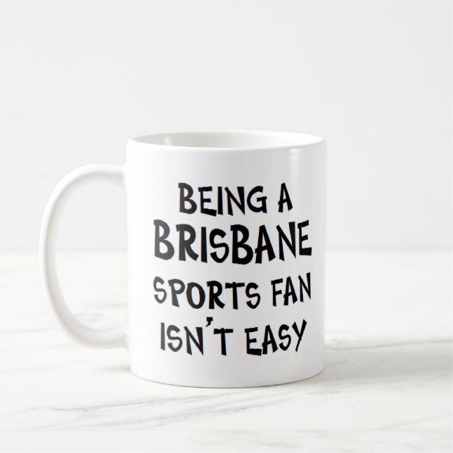 Taza De Café brisbane sports fan, being (Izquierda)