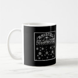 Taza De Café Bristol Slogan Rótulo Invierno