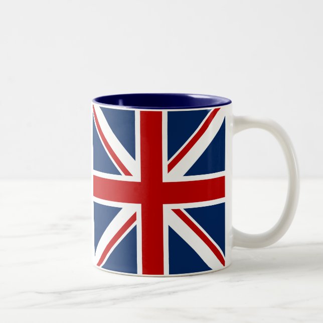 Taza de café británica de la bandera (Derecha)