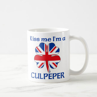 Taza De Café Británicos personalizados me besan que soy