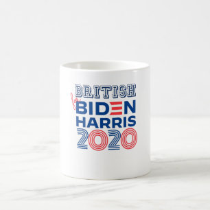 Taza De Café BRITÁNICOS por Biden Harris 2020