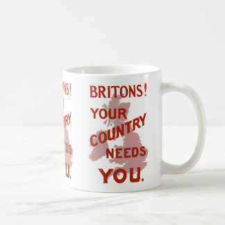 Taza De Café ¡Británicos! Tu país te necesita