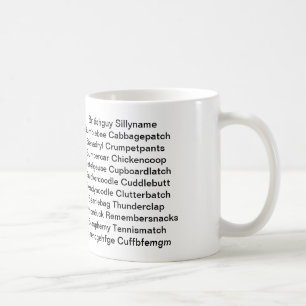 Taza De Café Britishguy Sillyname, significo a Benedicto