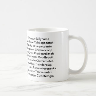 Taza De Café Britishguy Sillyname, significo a Benedicto